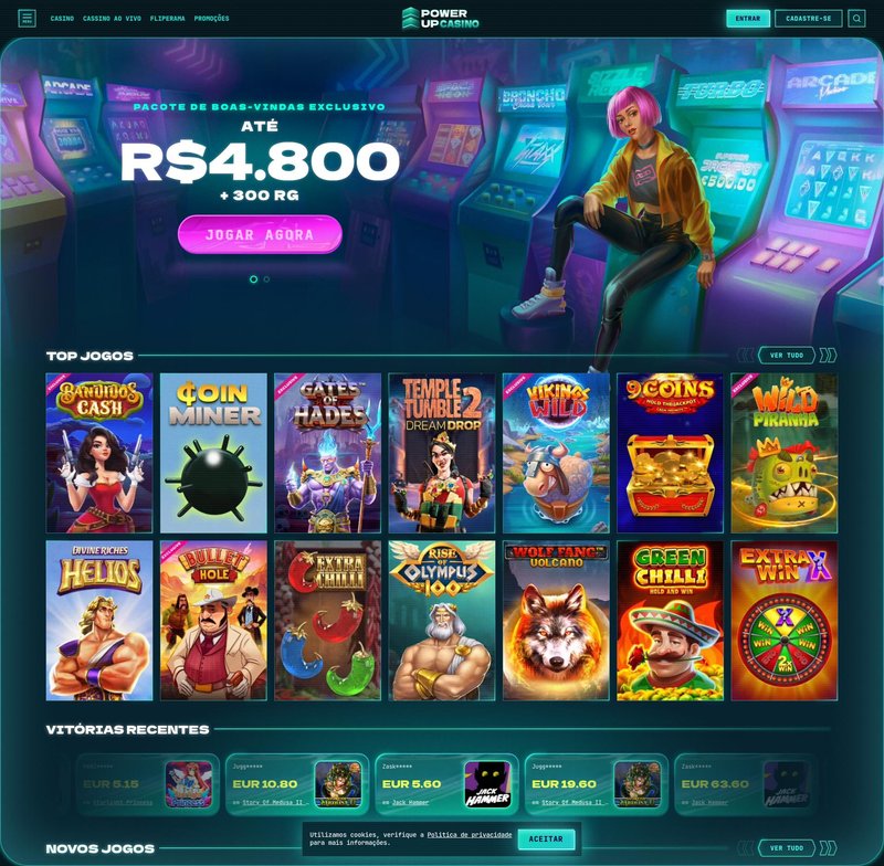 Image: Macht Euch auf PowerUp Casino in Deutschland bereit - Jetzt anmelden und
